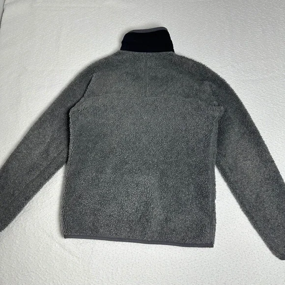 Vintage Patagonia Retro Pile Fleece PEF Jacket Full Zip Made in USA Gray Mens XS